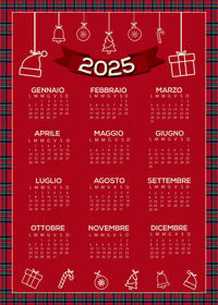 STROFINACCIO BENNY CALENDARIO 60X80 Tellini S.r.l. Ingrosso Abbigliamento